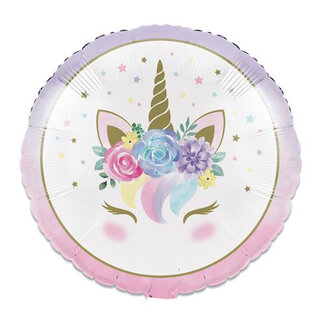 Haza-Witbaard Folieballon Unicorn Baby - 45cm