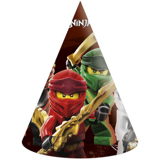 Folat Hoedjes Lego Ninjago - 6st