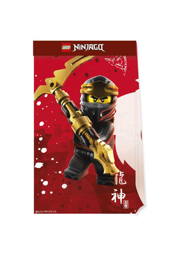 Feestzakjes Lego Ninjago - 4st 