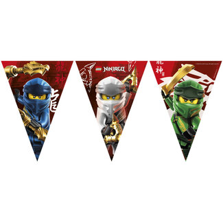 Folat Vlaggenlijn Lego Ninjago - 4st