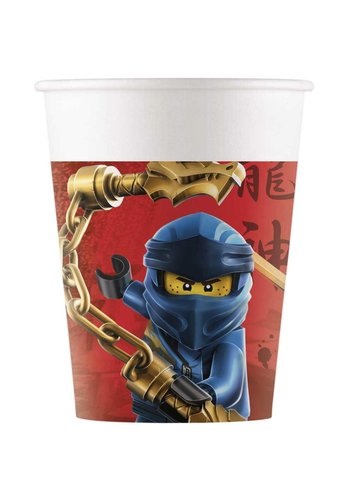 Bekertjes Lego Ninjago - 8st - 200ml 