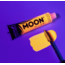 moon Neon UV Hair Streaks - Oranje - 15ml