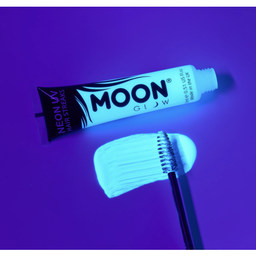 Neon UV Hair Streaks - Wit - 15ml 