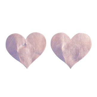 Fever Irridescent Heart Nipple Pasties