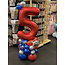 Sempertex Cijfer Decoratie - You're a Star - Red