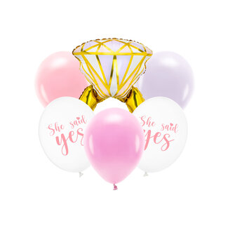 Strong Balloons Ballonnen Set She Said Yes