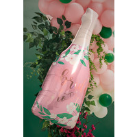 thumb-Folieballon Fles Bride to Be-3