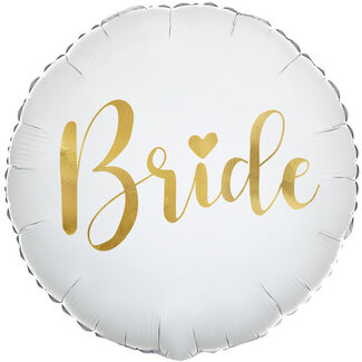 PartyDeco Folieballon Bride - 45cm