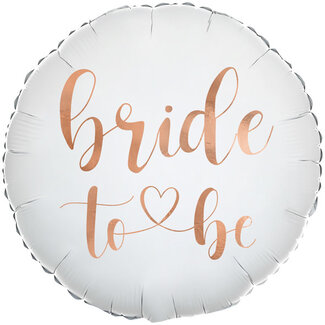 PartyDeco Folieballon Bride to Be - 45cm