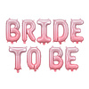 Folieballon Bride to be - Roze