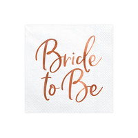 thumb-Servetten Bride to Be-2