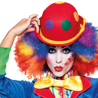 thumb-Pruik Clown Rainbow deluxe-1