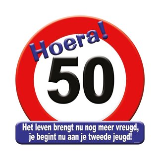 Paperdreams Huldeschild - 50 Jaar