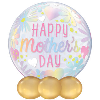Qualatex Bubble Mother's Day Floral Pastel Qualatex Bubble Mother's Day Floral Pastel