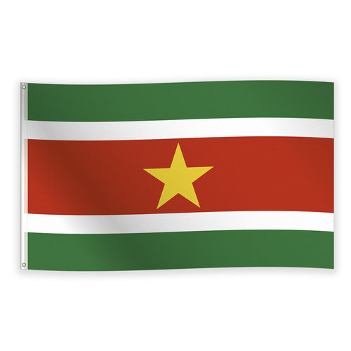 Gevelvlag Suriname - 90x150cm 