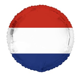 Globos Folieballon - Nederlandse Vlag - 45cm