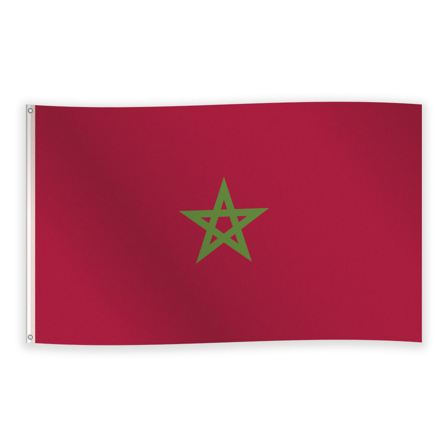 Gevelvlag Marokkaanse Vlag-1