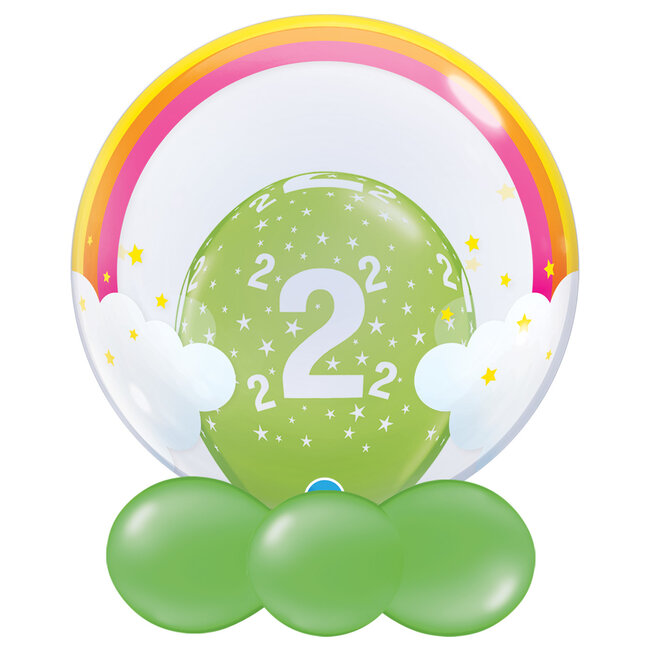 Deco Bubble Rainbow Clouds