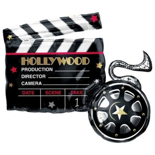 Folieballon Lights Camera Action - 76cm 