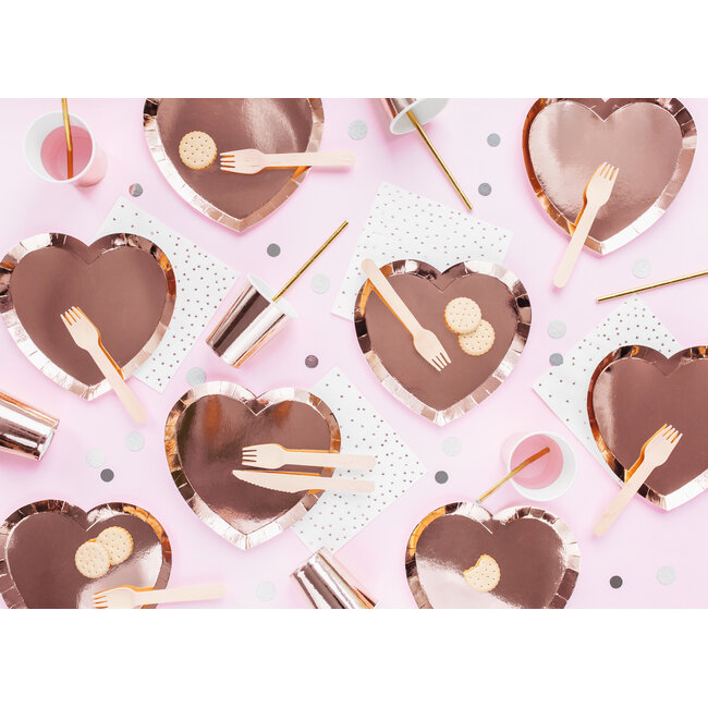 Bordjes Hartjes Rosé Gold
