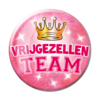 Paperdreams Button XL - Vrijgezellen Team Dames