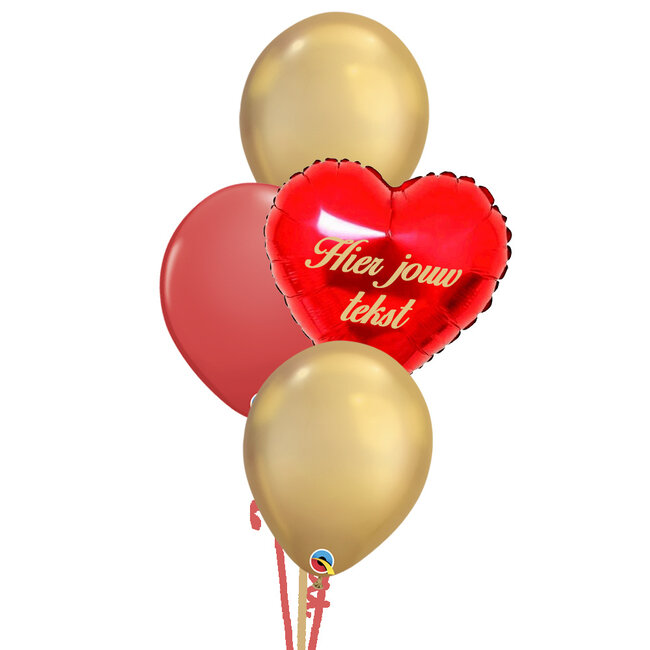 Classy Gold Set Met Eigen Tekst