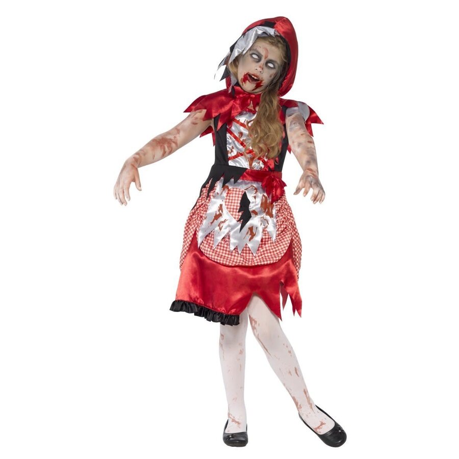 Zombie Miss Hood Costume-4