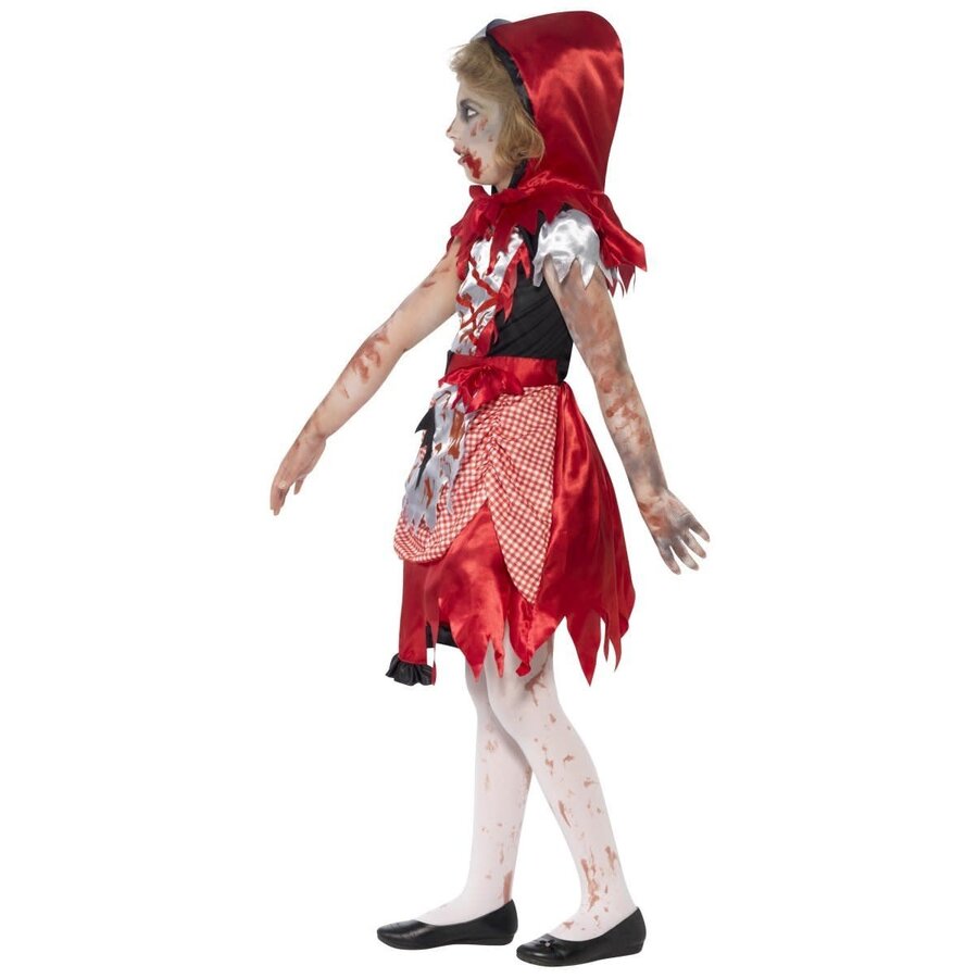 Zombie Miss Hood Costume-5