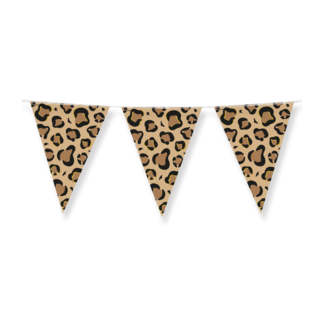 Paperdreams Vlaggenlijn Leopard - 10 meter