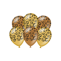 Ballonnen Leopard Print