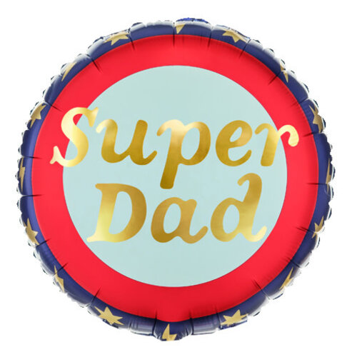 Folieballon Super Dad - 45cm 