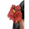 Haarclip Hibiscus - Rood