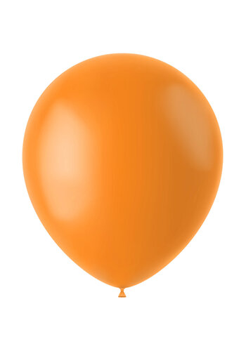 Ballonnen Tangerine Orange Mat - 11inch / 30cm 