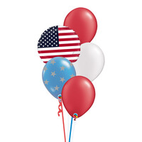 USA - tros van 5 ballonnen