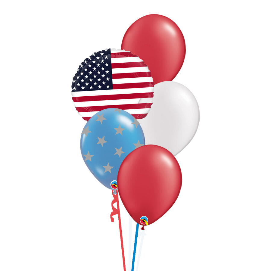 USA - tros van 5 ballonnen-1