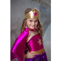 thumb-Superhero Star Dress/Cape/Headpice-2