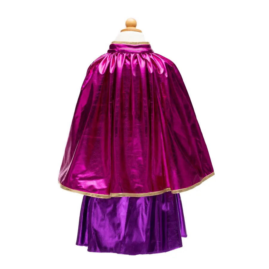 Superhero Star Dress/Cape/Headpice-5