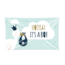 Paperdreams Newborn Baby Boy - XXL Vlag - 90x150cm