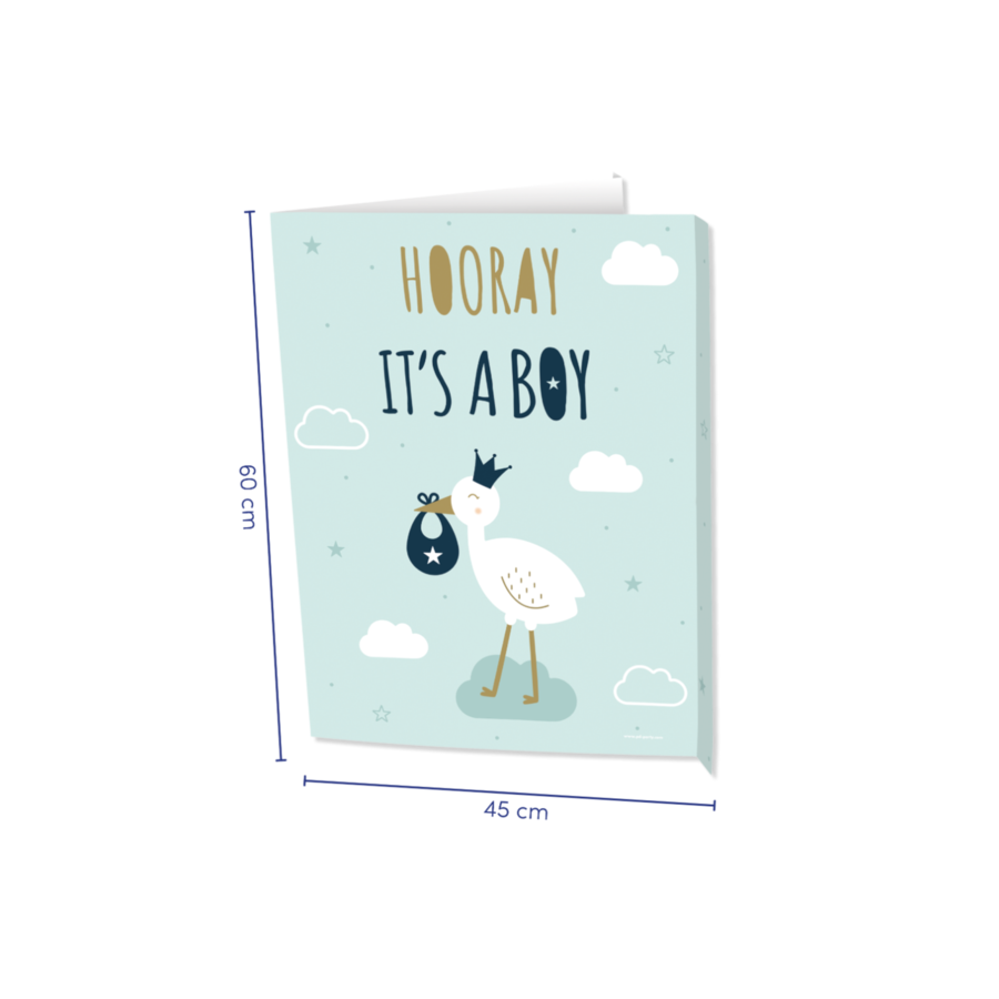 Newborn Baby Boy - Window Sign-1