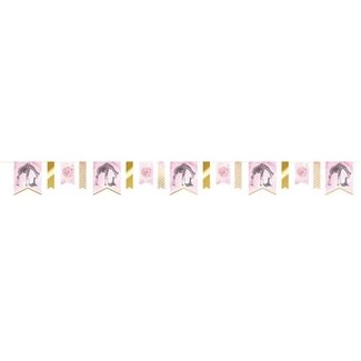 Slinger Baby Safari Pink ’You are loved’ - 4m