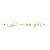 Letterslinger baby safari ’Welcome baby Girl’