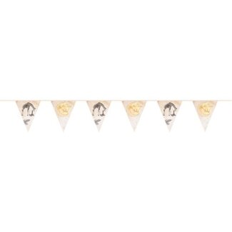 Vlaggenlijn Baby Safari Nude ’You are loved’ - 6m