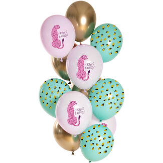 Folatex Ballonnen Happy Birthday Panther