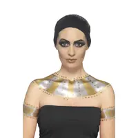 thumb-Metallic Liquid Latex Kit, Gold & Silver Face/Body Paints & 2 Sponsjes - 29.57ml-2