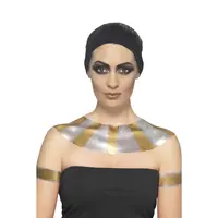 thumb-Metallic Liquid Latex Kit, Gold & Silver Face/Body Paints & 2 Sponsjes - 29.57ml-4