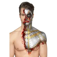 thumb-Metallic Liquid Latex Kit, Gold & Silver Face/Body Paints & 2 Sponsjes - 29.57ml-6