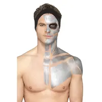 thumb-Metallic Liquid Latex Kit, Gold & Silver Face/Body Paints & 2 Sponsjes - 29.57ml-7