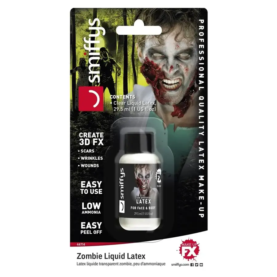 Vloeibare Zombie Latex - 29,57 ml-8