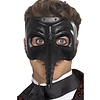 Venetian Gothic Capitano Mask - Zwart