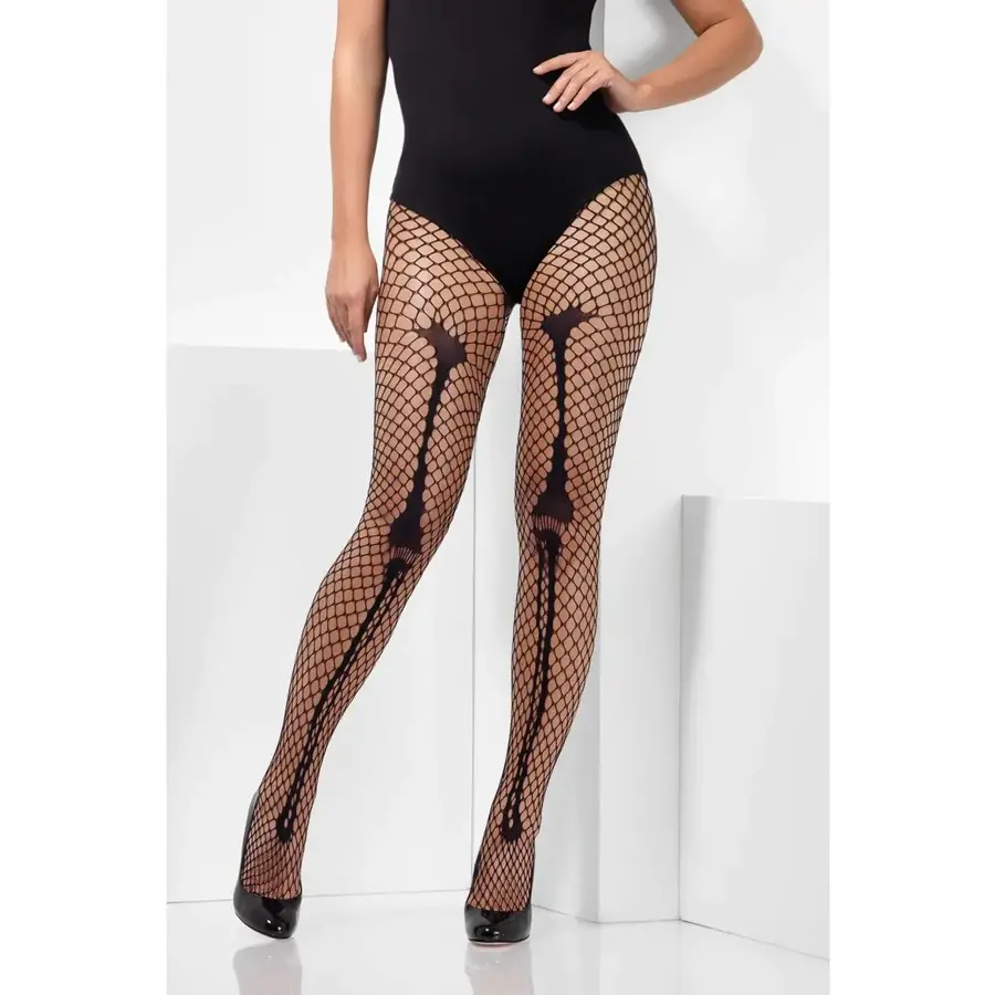 Skeleton Bone Net Panty-1